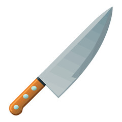 knife isolated on white background