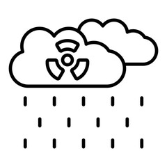 Acid rain Icon
