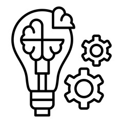 Obraz premium Problem solving Icon