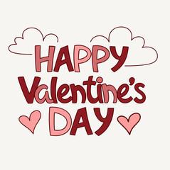 Happy Valentine's Day Clouds.