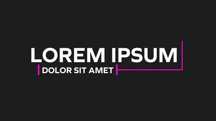 Modern Clean Business Title Intro