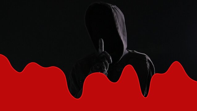 Animated Cartoon Hand Drawn Mysterious Transition