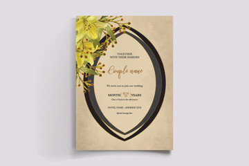 floral bridal shower invitation templates