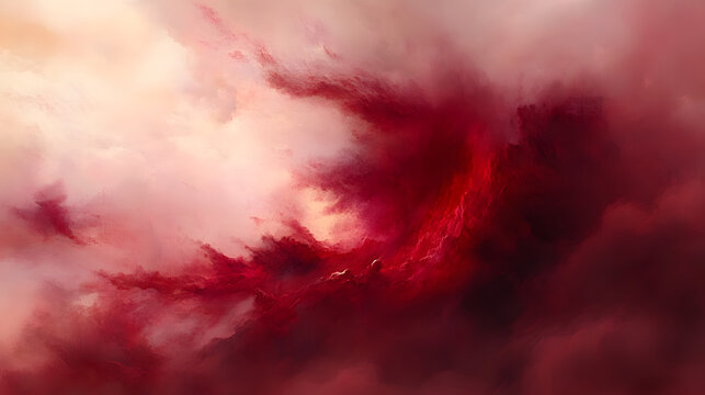 A digital abstract piece combining pixelated forms with fluid, organic gradients for a futuristic aesthetic 