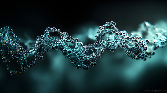 A digital abstract piece combining pixelated forms with fluid, organic gradients for a futuristic aesthetic 