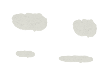 Chewing gum. On isolated transparent background.