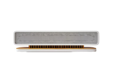 Sleek Soundbar Speaker on transparent background PNG.