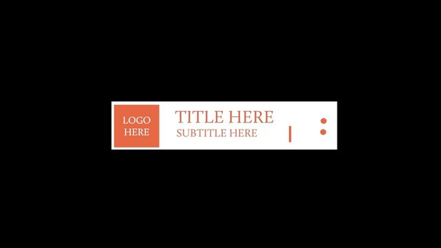 Retro Old School Title With Logo
