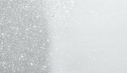 Obraz premium silver glitter effect with sparkles and paper texture