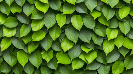 Fototapeta premium Vibrant Green Leaf Background Image