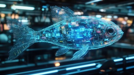 Cybernetic Fish: A Digital Marine Life