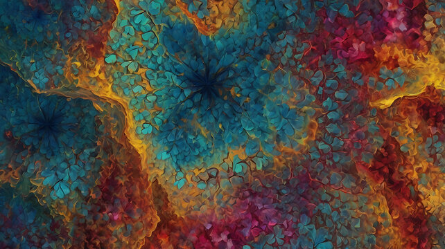 UHD format 3840 x 2160 abstract backdrop for fabrics, wallpapers, and designs. Generative AI
