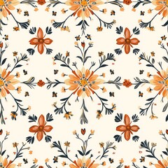Boho design seamless pattern