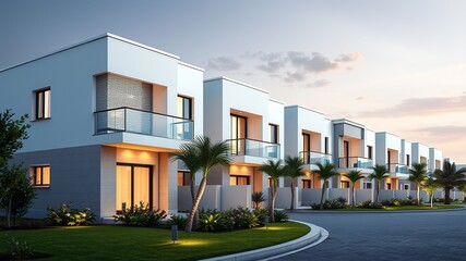 Modern West Bank Housing Estate - Stunning Exterior Design