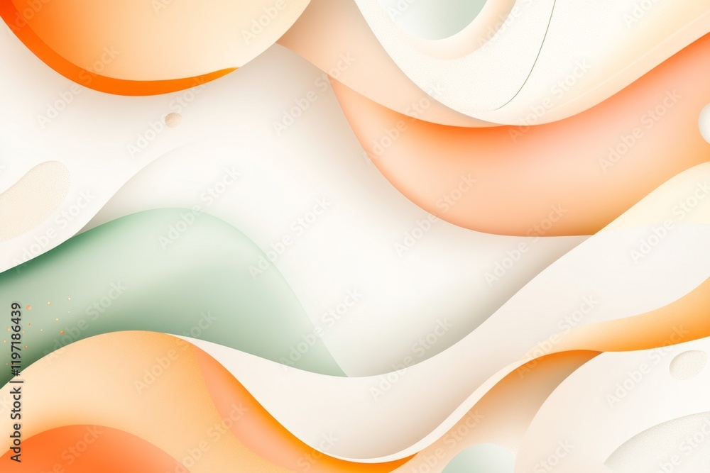 Poster a minimalist geometric illustration of a bubble about to burst, with clean lines and subtle gradient