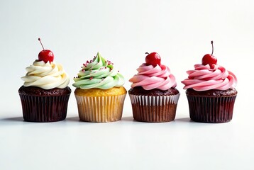 Delicious Four Cupcake Delight