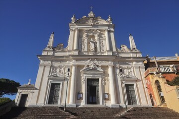 Fototapeta premium Chiesa di San Giacomo di Corte - nonché santuario di Nostra Signora della Lettera 