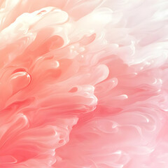 Obraz premium Abstract Pink Liquid Illustration