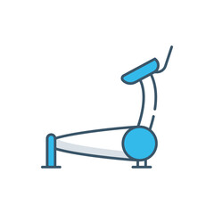 Treadmill vector icon