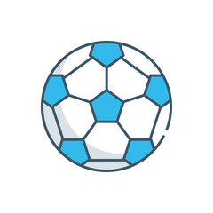 Fototapeta premium Soccer Ball vector icon
