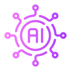 organization gradient icon