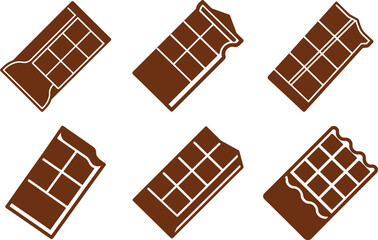 chocolate, bar, icon,