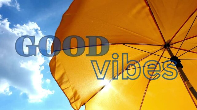Good vibes video Illustration 4K HD 