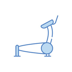 Treadmill vector icon