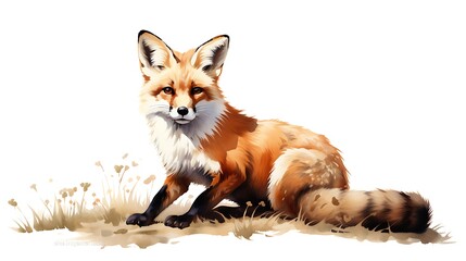 red fox vulpes