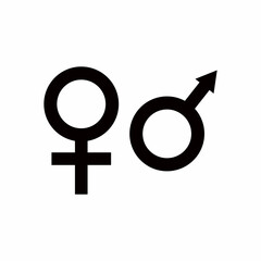 vector male and female symbols