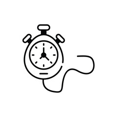 Stopwatch vector icon
