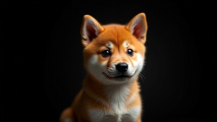 Adorable Shiba Inu Puppy