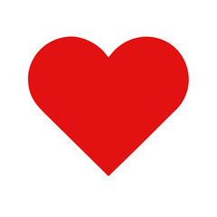 Red heart icon