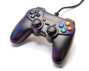 video game controller isolated on a white background