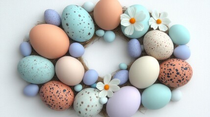 Minimalist table setting, Easter theme, white plates, linen napkins, single egg decor, neutral tones, soft lighting.