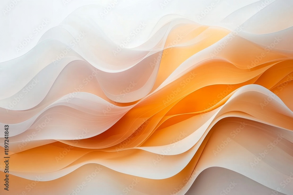Poster A clean geometric representation of a violin f-holes and strings, forming an abstract design in muted tones