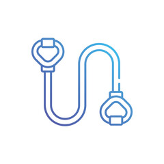 Resistance Band vector icon