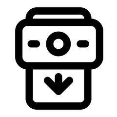 request money icon for illustration