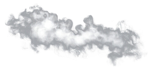 Obraz premium PNG White smoky smoke background black.