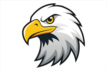 eagle head vector,  icon vector illustration,  eagle silhouette of a eagle isolated on a white background, eps, png, svg,  vector,