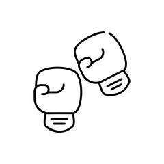 Boxing Gloves vector icon