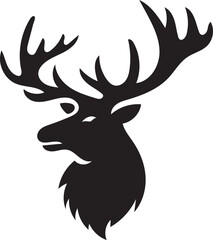 deer head vector