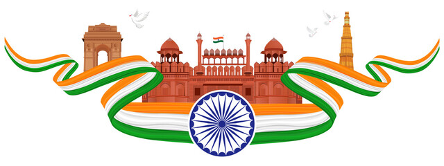 republic day india monuments tricolor ribbon. 26 January. Republic Day, Indian, Independence, Day, Navy, Day, Indian, Army, Day, Kargil, vijay, diwas,