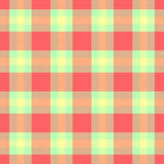 Vibrant pastel plaid pattern in cheerful colors.  Perfect for textile design, website backgrounds, or any project needing a bright, modern feel.  Seamless repeat for versatile use.