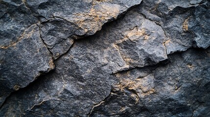 Obraz premium Dark Grey Rocky Surface Texture Background