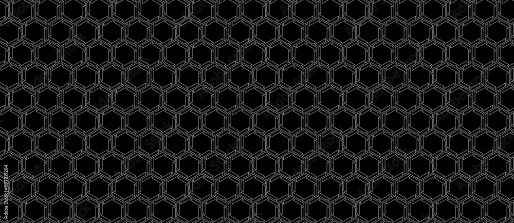 Aufkleber seamless geometric pattern design. abstract tech background. simple vector ornament for web backdrop