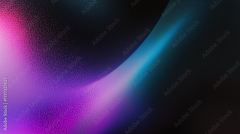 Poster abstract gradient background with a grainy texture in purple, blue, and pink tones. minimalist vecto