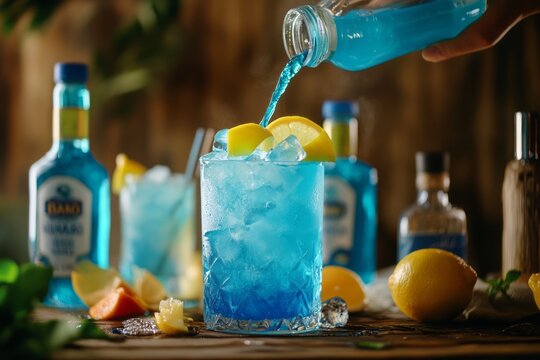 Blue Lagoon Cocktail