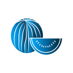Fruit icon design template