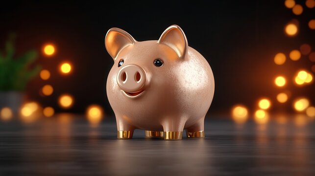 Charming Group of Adorable Pink Piglets Playfully Frolicking in a Lush Green Pasture Under a Bright Blue Sky Radiating Joy and Innocence